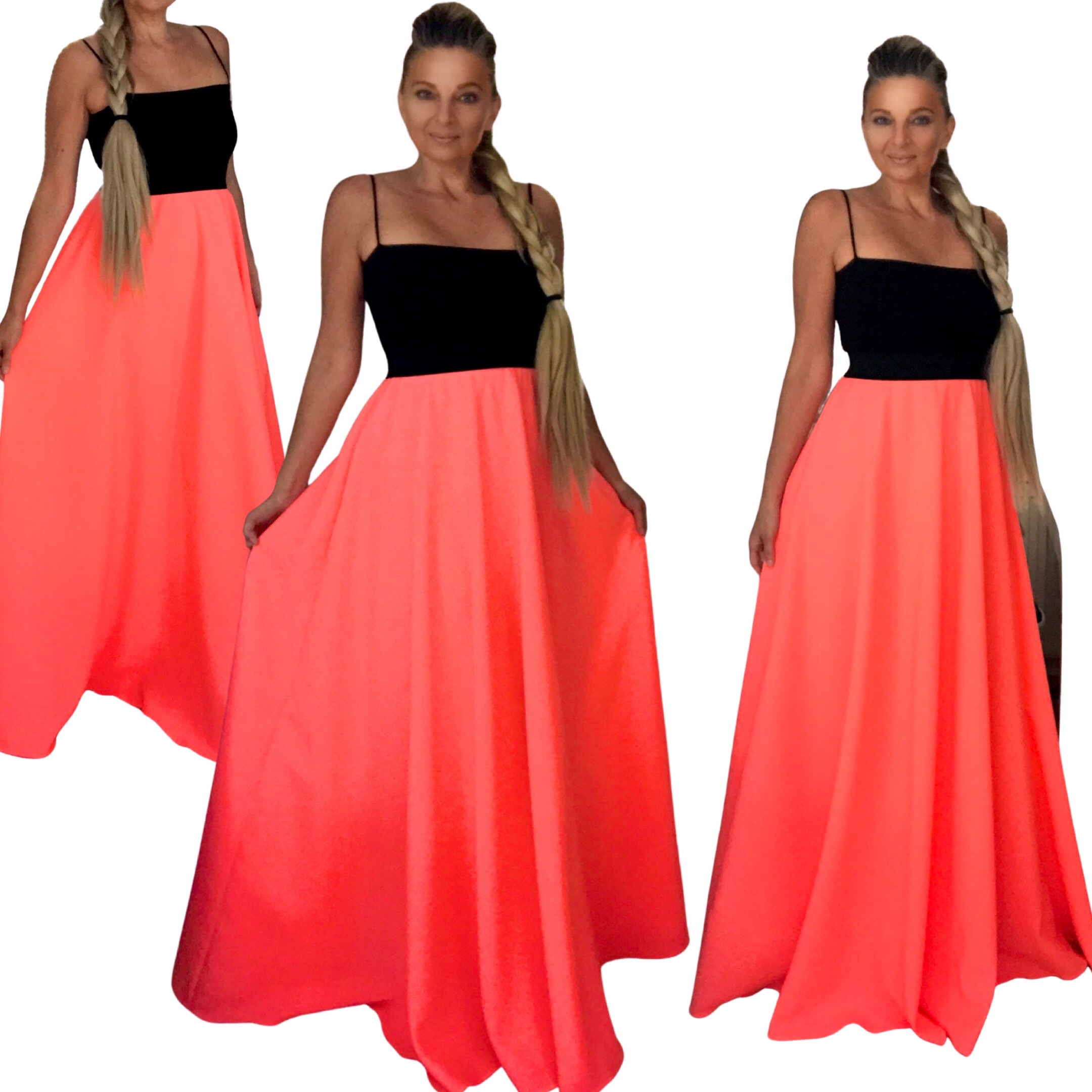 Dlouhé letn šaty BOROS DR-L-NEO03